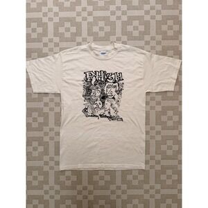Vintage Phish 2004 Summer Tour Band Shirt Size XL Beige Color Band Tee